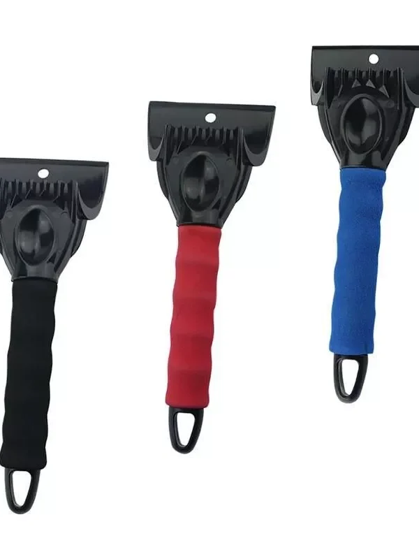 Quick Clean Ice Scraper with Snow Brush: Windshield & Window Winter Snow Removal