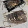 High Waist Punk Moon & Sun Chain Belt