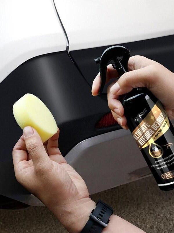 Ultimate Car Interior Detailer: Leather & Plastic Restorer with UV Protection