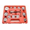 Universal 12-Piece Car Brake Caliper Tool Set – Disc Rewind & Piston Compression Kit