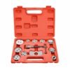 Universal 12-Piece Car Brake Caliper Tool Set – Disc Rewind & Piston Compression Kit