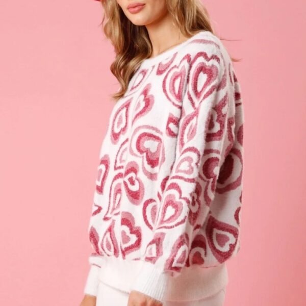 Cozy Heart Women's Sweater