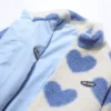Luxurious Y2K Love Lambswool Warm Jacket