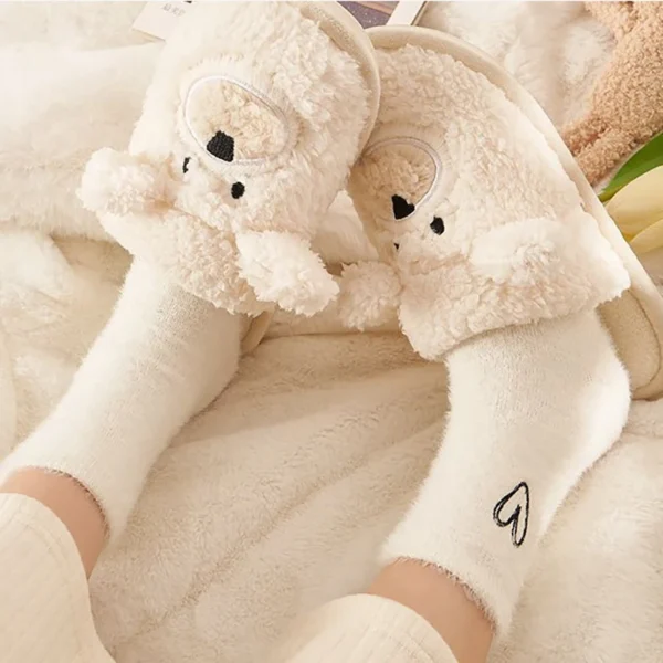 Cozy Mink Fleece Women's Winter Warm Thick Socks