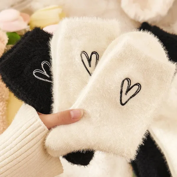 Cozy Mink Fleece Women's Winter Warm Thick Socks