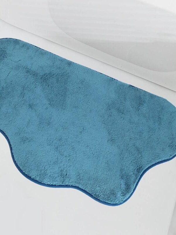 Luxurious Water-Absorbent Bathroom Mat: Non-Slip, Machine Washable Floor Rug