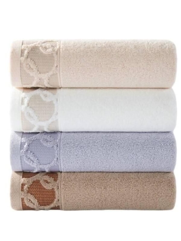 Luxury Jacquard Cotton Towel Set