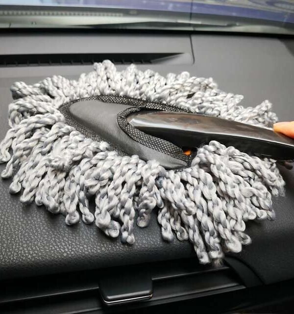 Compact Multi-Functional Car and Home Duster with Microfiber Head