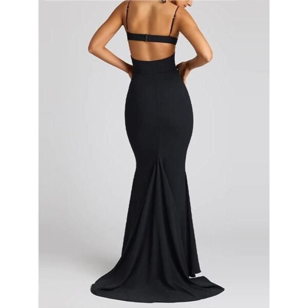 Glamorous Heart Shaped Backless Evening Dress
