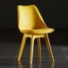 Modern Simple Plastic Stool - Armless Dining Chair