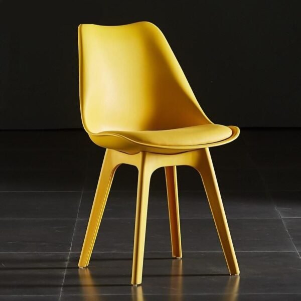 Modern Simple Plastic Stool - Armless Dining Chair