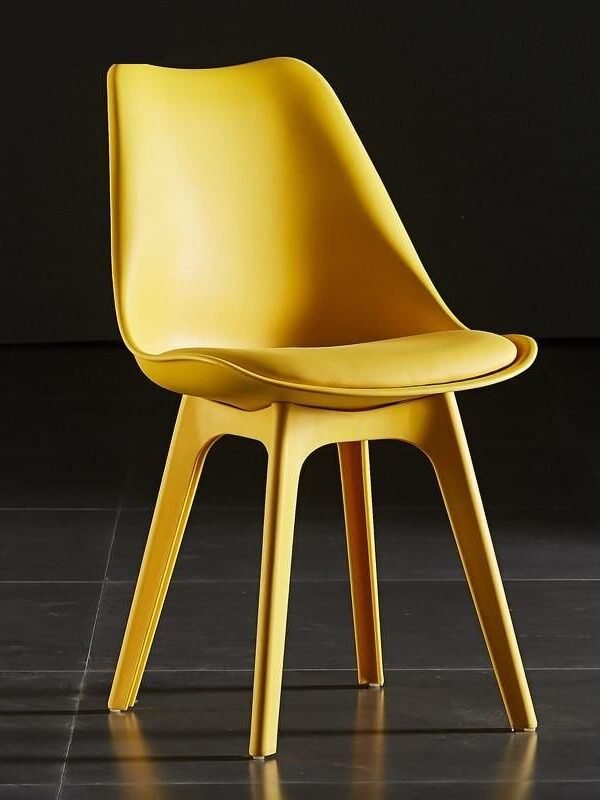 Modern Simple Plastic Stool - Armless Dining Chair