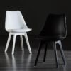 Modern Simple Plastic Stool - Armless Dining Chair