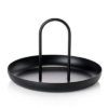 Modern Nordic Round Plastic Tray - Multi-Use, Eco-Friendly Organizer for Home Decor