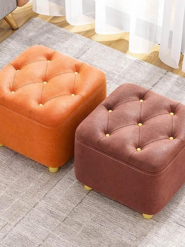 Modern Versatile Square Ottoman