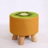 Charming Countryside Round Wood Stool