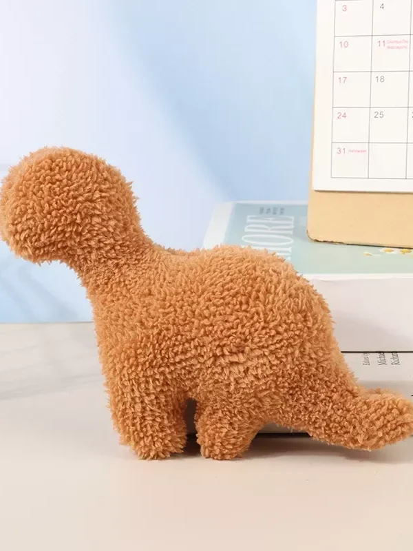 Cozy Dino Cartoon Plush Pillow