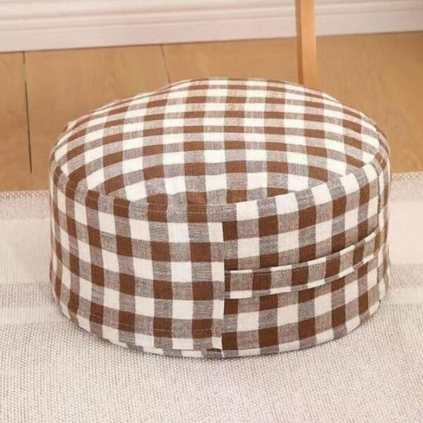 Chic Lattice Round Stool