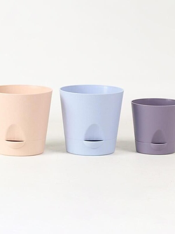 Modern Self-Watering Double Layer Flower Pot for Indoor & Outdoor Decor