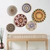 Elegant Nordic-Inspired Handwoven Rattan Wall Decor