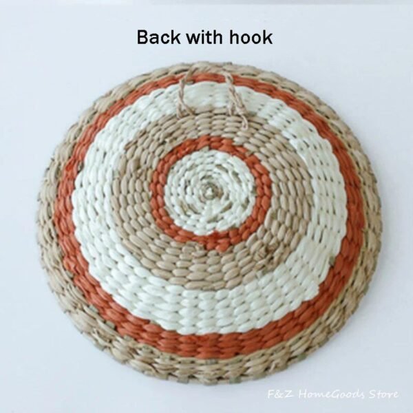 Elegant Nordic-Inspired Handwoven Rattan Wall Decor