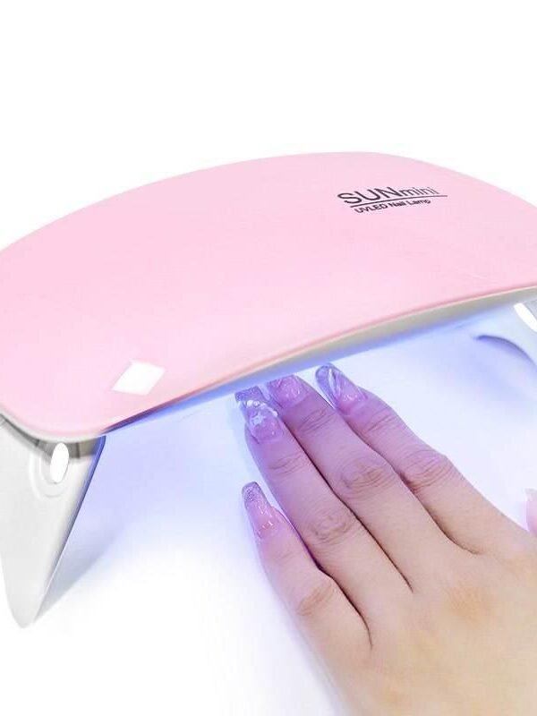 Portable UV Nail Dryer | 6W Mini LED Manicure Lamp with USB Cable