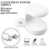 Compact UV LED Nail Dryer Lamp - USB Rechargeable Single Finger Manicure Tool