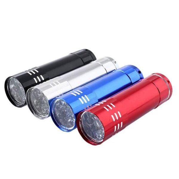 Portable UV Nail Dryer with 9 LED Lights - Fast Gel Manicure Drying Flashlight