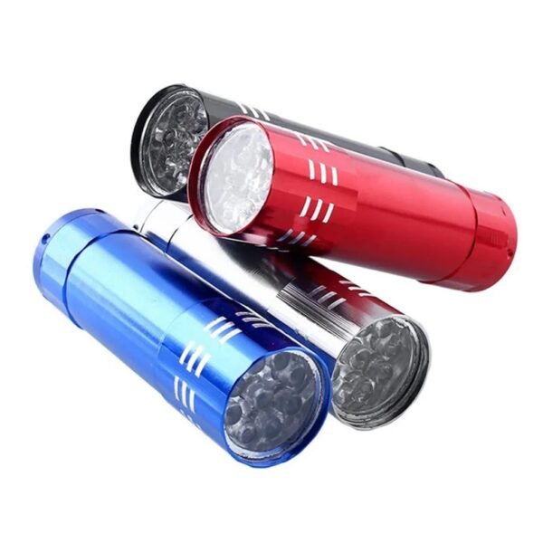Portable UV Nail Dryer with 9 LED Lights - Fast Gel Manicure Drying Flashlight