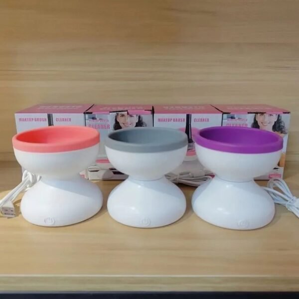 Portable USB Electric Makeup Brush Cleaner: Automatic Cosmetic Brush Washing Machine