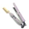 Rhinestone Decor Hair Straightener & Hot Comb Duo Set