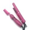 Rhinestone Decor Hair Straightener & Hot Comb Duo Set