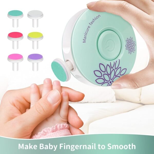 Quiet Electric Baby Nail Trimmer for Gentle Care & Grooming
