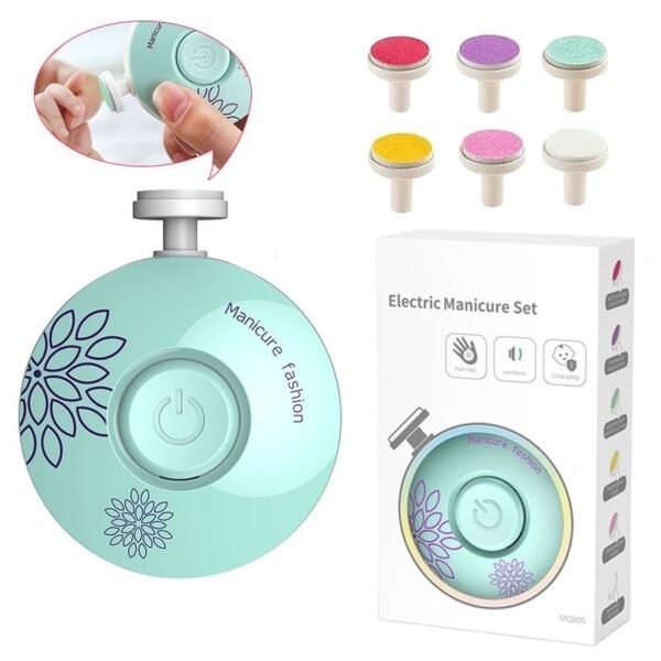 Quiet Electric Baby Nail Trimmer for Gentle Care & Grooming