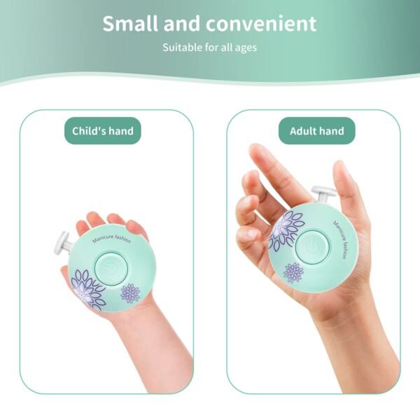 Quiet Electric Baby Nail Trimmer for Gentle Care & Grooming