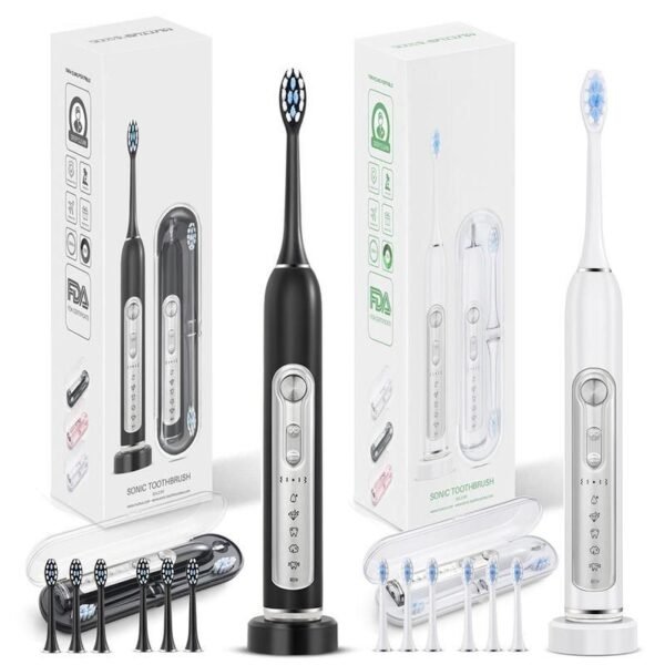 Advanced Sonic Electric Toothbrush with Smart Timer, IPX7 Waterproof and Multiple Modes