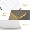 Portable White Noise Sleep Sound Machine with Timer & Type-C Rechargeable Design