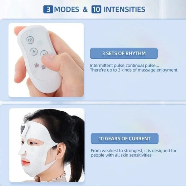 Revitalizing EMS Micro-current Chin & Face Lifter with Hydrating Mask
