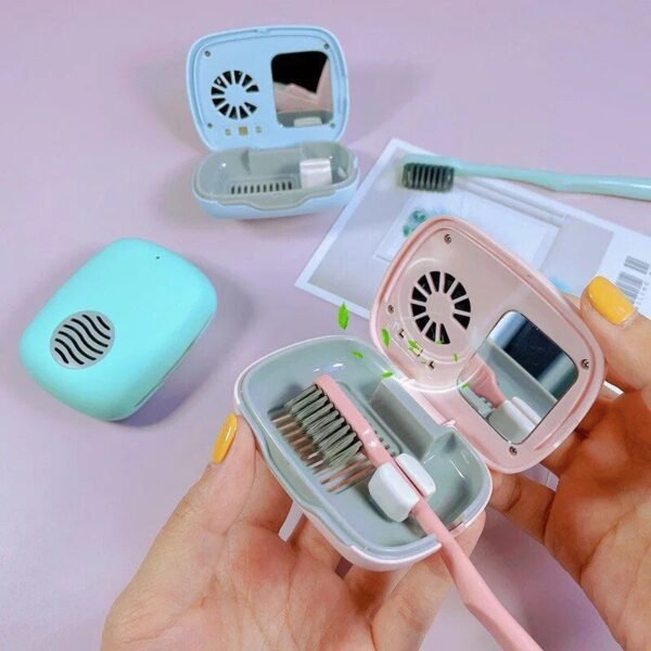 Portable Universal USB Toothbrush Sterilizer with UV Disinfection