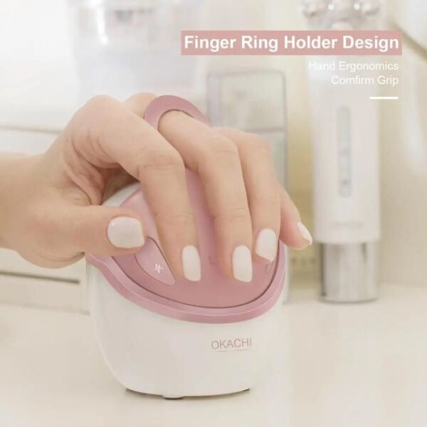 5-in-1 Rejuvenating Facial Massager with EMS & RF Technology and LED Therapy
