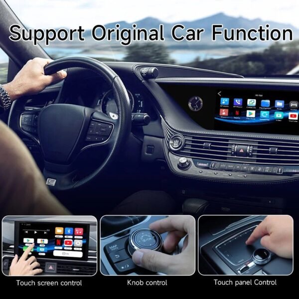 Wireless CarPlay AI Box with Android 11 & Streaming Capabilities