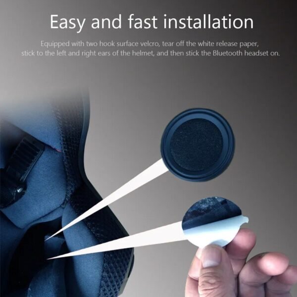 Waterproof Bluetooth 5.0 Motorcycle Helmet Wireless Headset Intercom