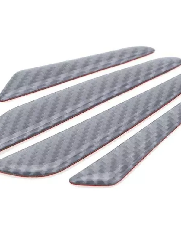 Universal Carbon Fiber Car Door Edge Guard Strips (4 Pcs)