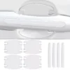 Transparent Car Door Handle & Mirror Protection Strips