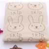 Adorable Rabbit Cartoon Mini Face Towel for Babies - Ultra-Soft, Absorbent, and Perfect for Sensitive Skin