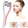 Electric Microcurrent Face & Body Roller Massager: Hand-Held Anti-Wrinkle & Face-Lifting Device