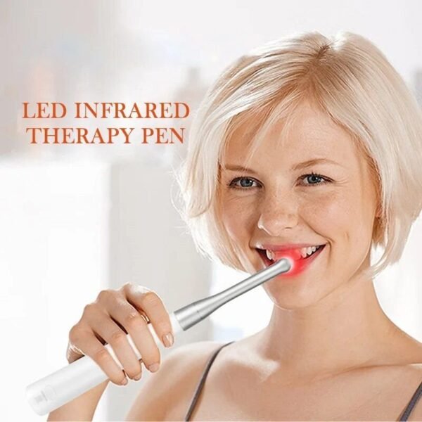 Red Light Therapy Wand: Pain Relief & Skin Rejuvenation with Near Infrared Technology