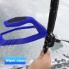 4-in-1 Quick Clean Windshield Ice & Snow Remover Tool