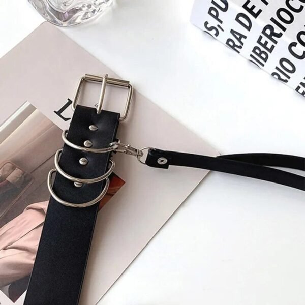 Stylish Punk Chain Leather Waist Belt
