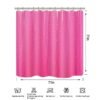 Elegant Pink 3D EVA Waterproof Shower Curtain, 180x180cm
